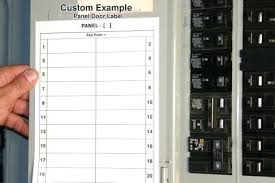 Free Printable Circuit Breaker Panel Labels Template Label Updrill Co