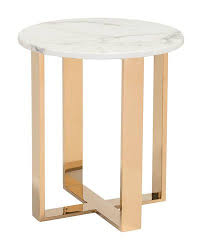 Atlas End Table Stone Gold By Zuo Modern