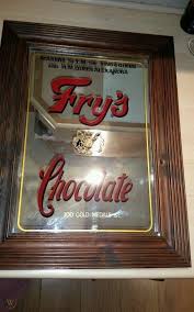 Amazingly, it was launched by. Vintage Frys Chocolate Advertising Mirror Vgc 1773216155