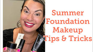 summer foundation makeup tips tricks