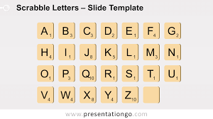 scrabble letters for powerpoint and