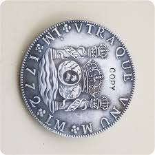 1772 México 8 Reales Carlos III copia moneda|Monedas sin curso legal| -  AliExpress