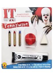 the pennywise makeup kit clic