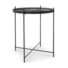 36round coffee table, rustic wooden surface top & sturdy metal legs industrial sofa table for living room modern design home furniture with storage open shelf (light walunt). Glass Round Side Table Kmart Side Table Round Side Table Table