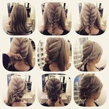 Latest hairstyles straight hairstyles braided hairstyles cool hairstyles hairstyle ideas medium hair braids medium hair styles long hair styles 29 gorgeous braided updos for every occasion in 2020. 60 Medium Hair Updos That Are As Easy As 1 2 3 Hair Motive Hair Motive