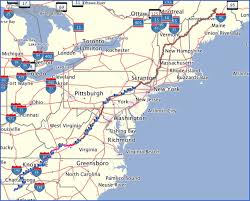 Appalachian Trail Map Pennsylvania Toursmaps Com