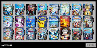 Pokemon Movie Collection by MiniZaki on DeviantArt