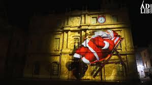 Christmas Projection Mapping At Arles Barco