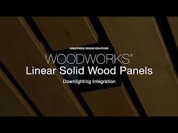 Woodworks Linear Solid Wood Panels
