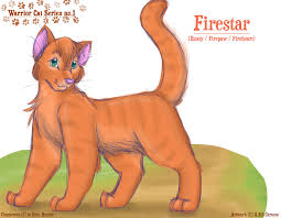 warrior cats firestar by abscartoon18