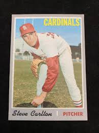 5 out of 5 stars. Sold Price Ex 1970 Topps Steve Carlton 220 Baseball Card Hof St Louis Cardinals August 1 0120 7 00 Pm Edt