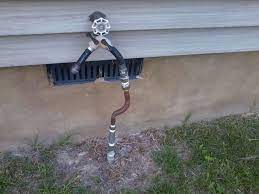 outside garden hose faucet