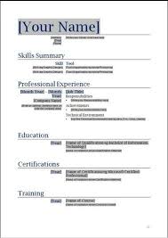 Combination Resume Template Free Job Sample Resume Resume