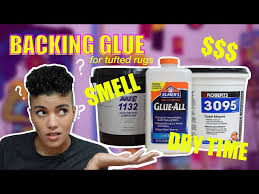backing glue for rug tufting review