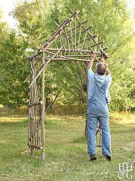 Make Your Own Willow Arbor