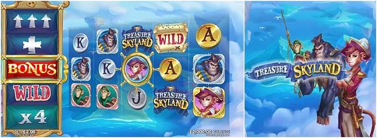Treasure Skyland Slot - Slot Machine Games Canada
