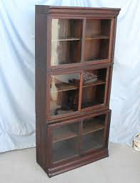 Antique Oak Sectional Bookcase Danner