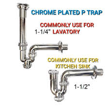 Chrome Plated Plastic Ptrap Lavatory P