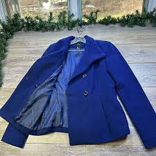Pea Coat Size Small Navy Blue Ons