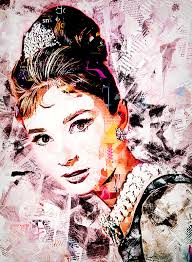 Audrey Girls Bedroom Canvas Art