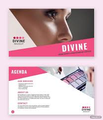 free makeup artist template