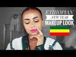 ethiopian new year inspired glam makeup