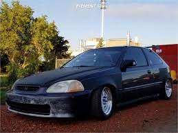 1997 honda civic dx with 15x8 drag and