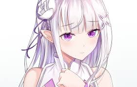 She has long, white hair that twists at the tips with blasts getting down to her chest. Top 10 Best Waifus Of Summer 2020 Qta