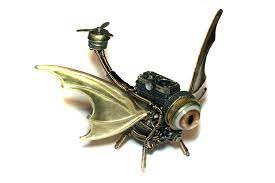 steampunk dragon drone by