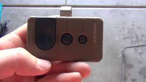 a craftsman garage door opener remote