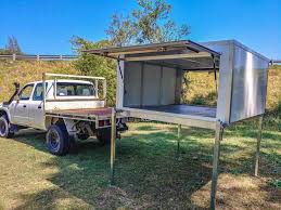 Welcome back to another video. Slide On Aluminium Ute Tray Canopy Camper New Traymate Camper