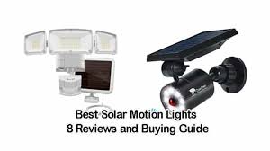 8 Best Solar Motion Lights Reviews
