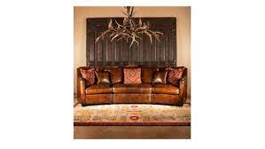 branson leather sectional sofa fine