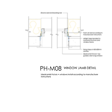 Phm08 Passivhaus Window Jamb