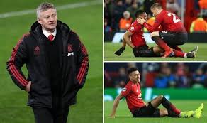 Image result for martial and rashford injury