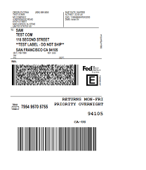 print woocommerce fedex return labels