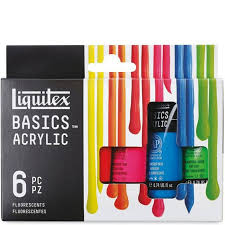 liquitex basics fluorescent acrylic