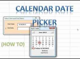how to add a date picker calendar in