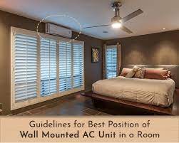 wall mounted air conditioning unit