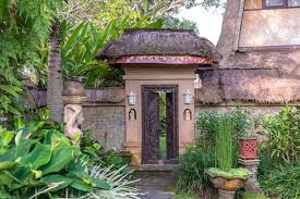 Tropical Garden Island Bali Indonesia