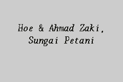 Ahmad zahir — asheq shuda am guna 03:55. Hoe Ahmad Zaki Sungai Petani Law Firm In Sungai Petani