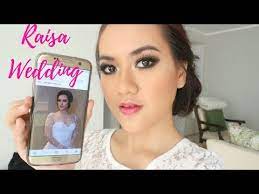 raisa wedding makeup tutorial on acne