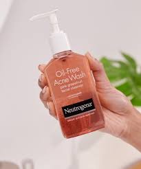 neutrogena oil free acne wash pink