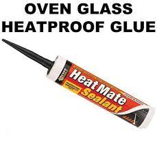 Hi Temp Glue Oven Door Glass Silicone