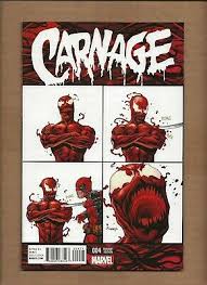 Carnage comic books category for a complete list. Carnage 4 Deadpool Incentive Variant Cover Marvel Comics Ebay