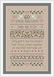 Diamond Wedding By Little Dove Designs Printed Cross Stitch Chart