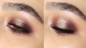 burgundy halo eye makeup tutorial aim