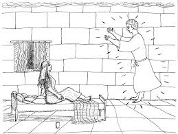 Printable the 1st joyful mystery coloring page annunciation click the download button to view the full image of the annunciation coloring page free, and download it in. Robin S Great Coloring Pages Annunciation Of Mary Verkundigung An Maria German
