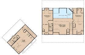 Barn Like Home Plan With Guest Loft