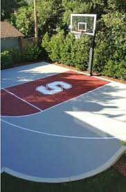 21 Outdoor Home Basketball Court Ideas